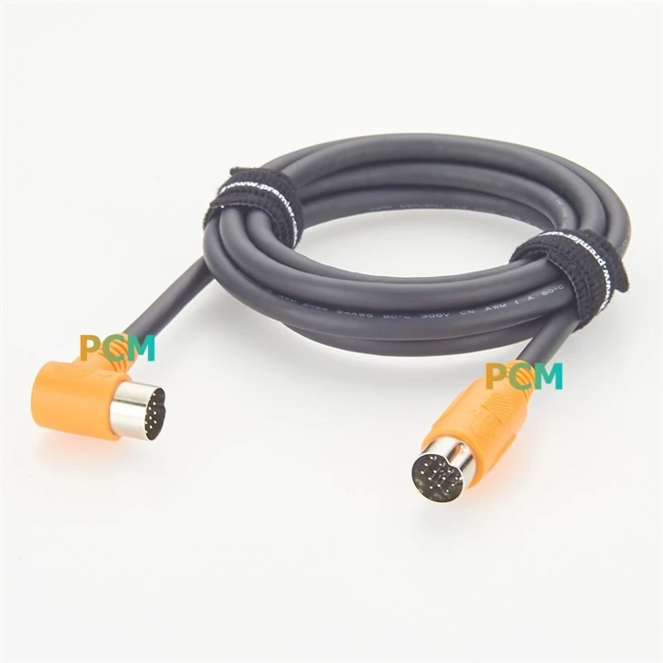 Right Angle Din 13 Pin MIDI Cable best