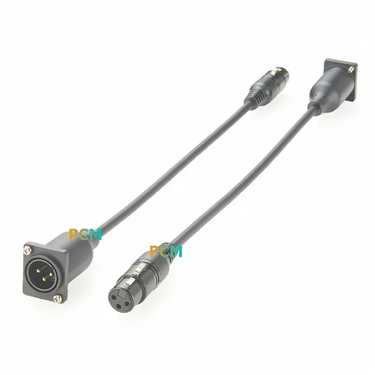 D Series XLR 3Pin Panel Mount Cable factory