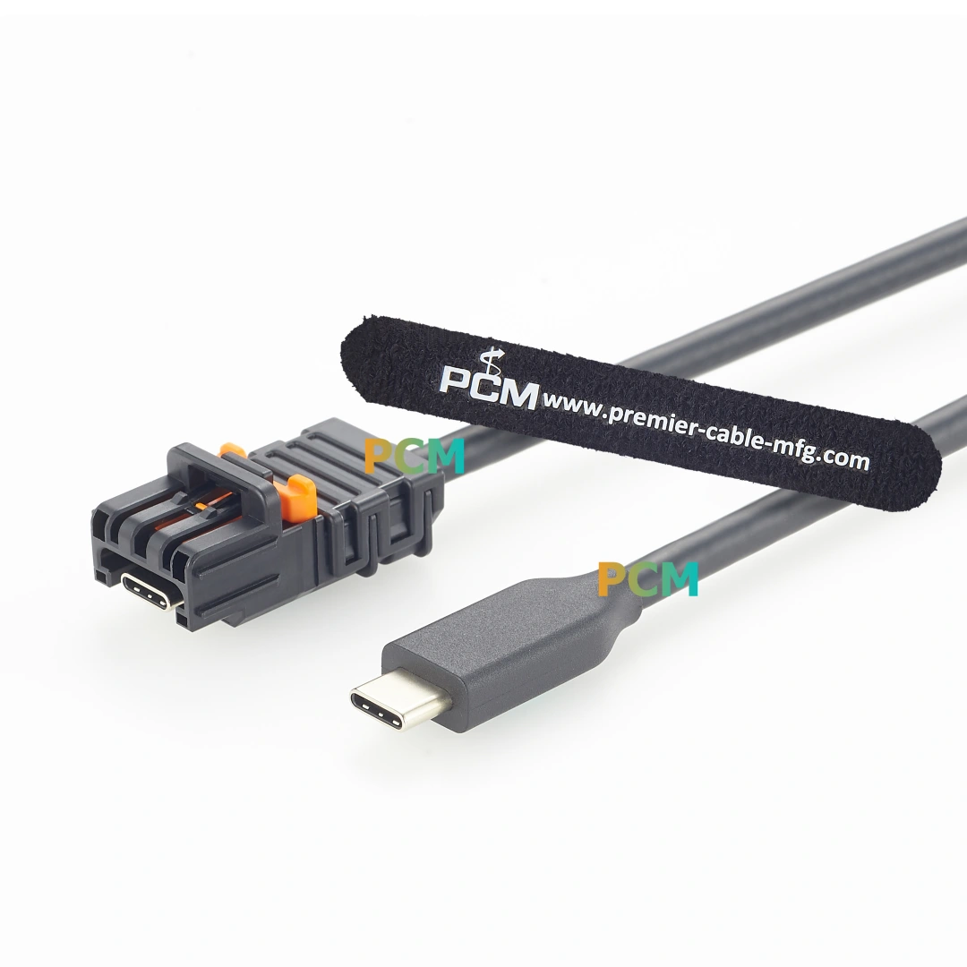 Hirose AU1 Compatible To USB Type-C Automotive Cable Assembly high quality