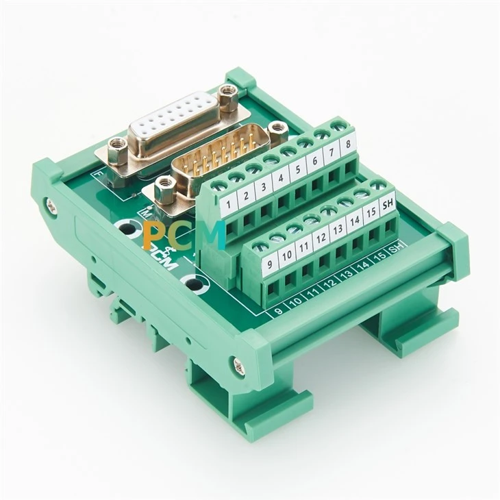 DB15 Male to Female D-Sub DIN Rail best