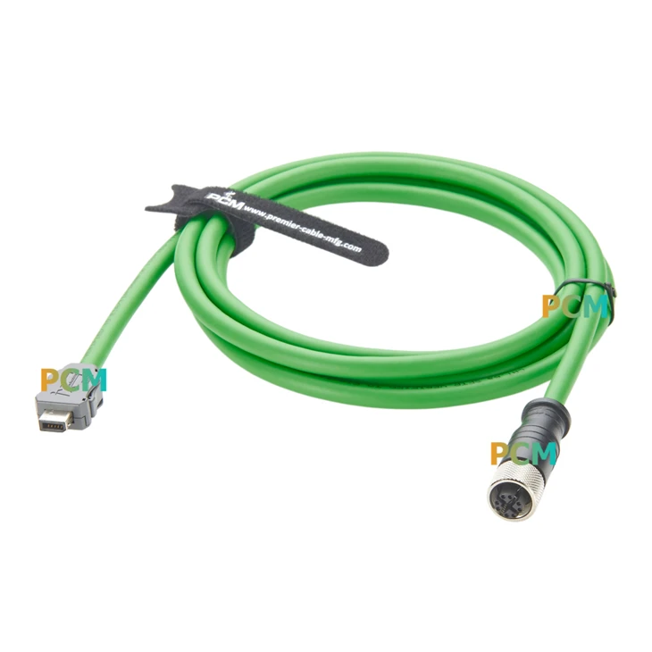 IX B Key To M12 Cat6A Vision Camera Cable factory