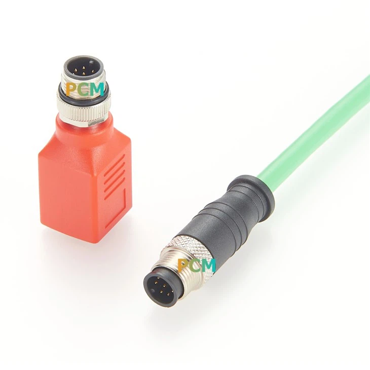 M12 8 Pin A Code To RJ45 Network Adapter suppliers