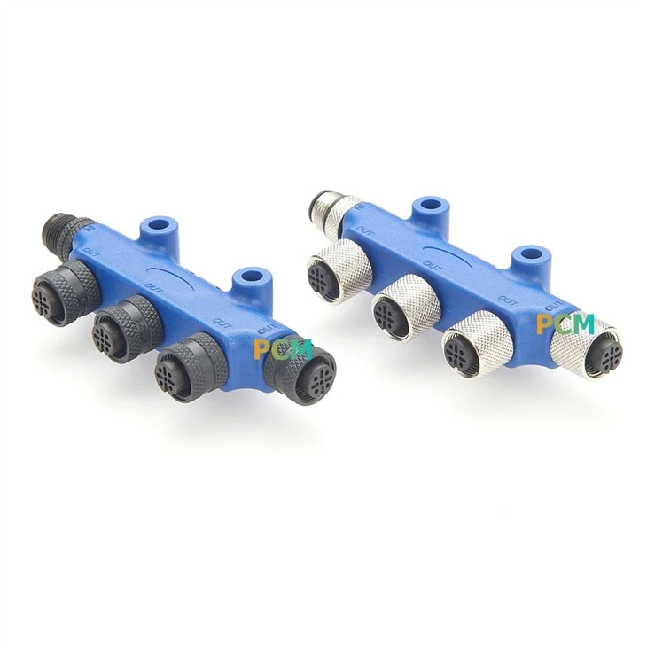 NMEA2000 M12 Tee Connector 3 Ports factory