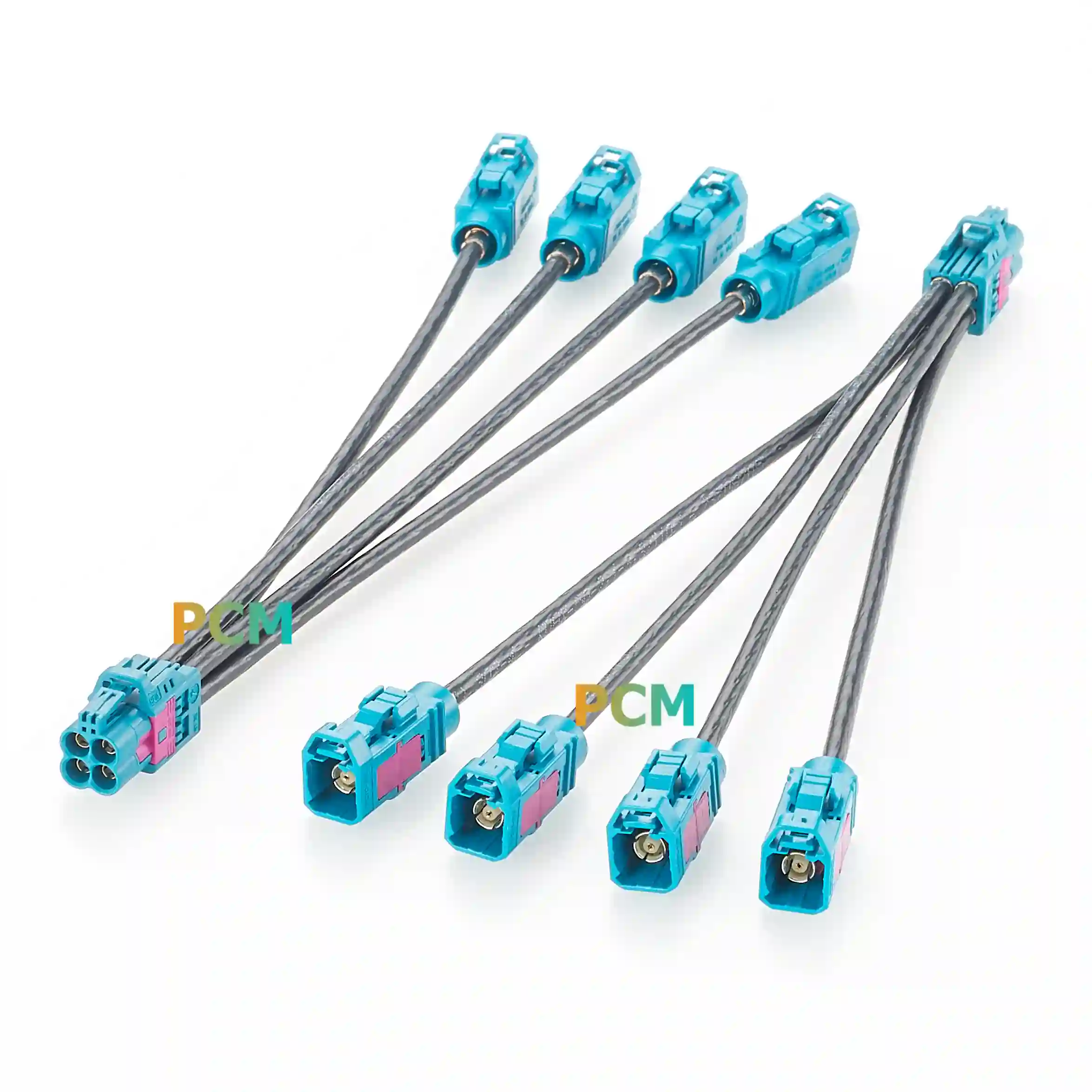 4-Port HFM Mini FAKRA Jack To 4 FAKRA Jack Breakout Cable suppliers