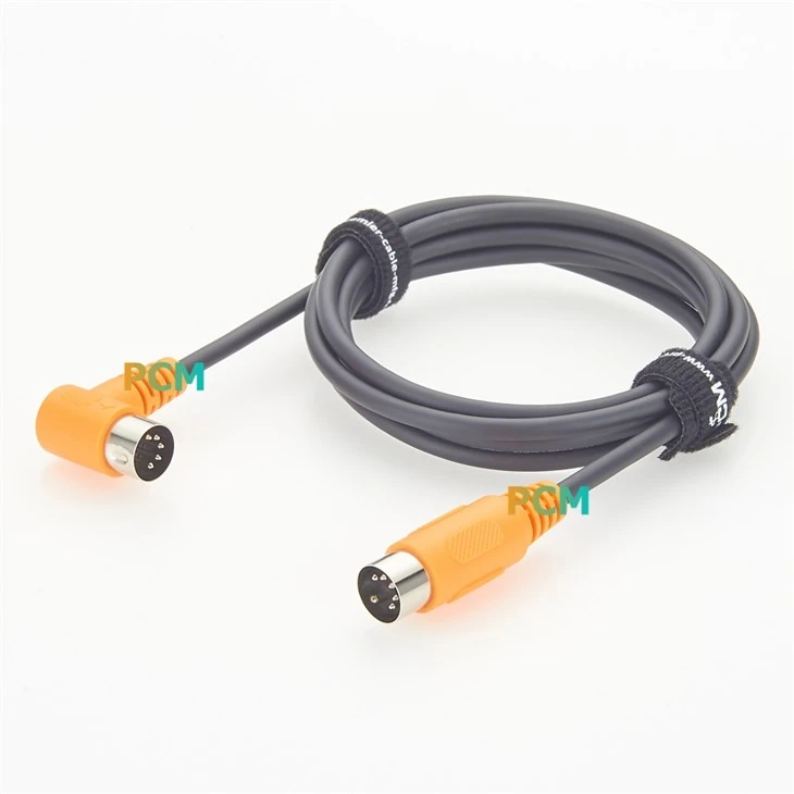 Right Angel 5Pin MIDI Din Cable factory