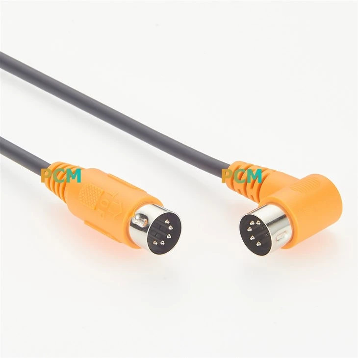 Right Angel 5Pin MIDI Din Cable suppliers
