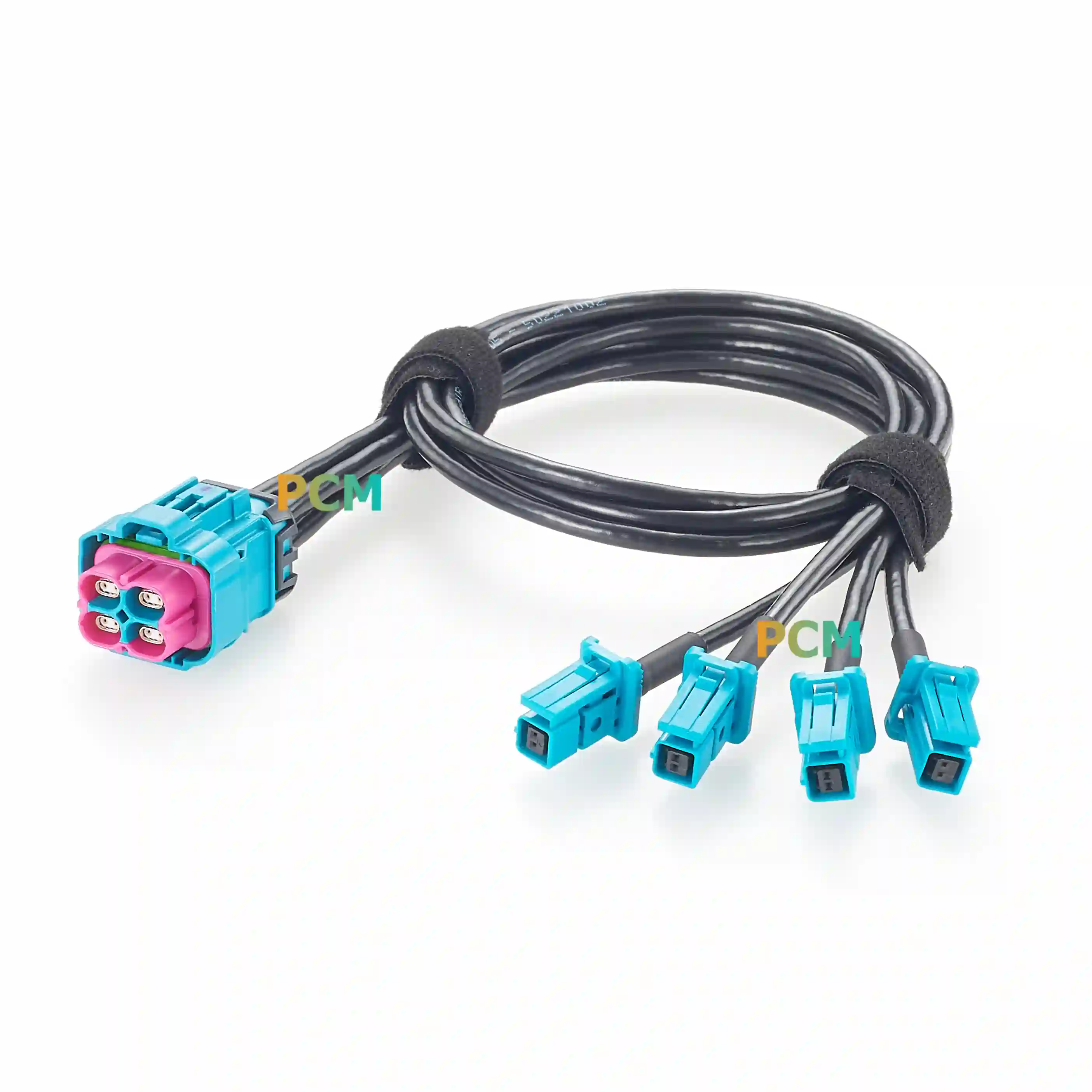 4-Port Waterproof H-MTD To 4 MATEnet Automotive Ethernet Cable suppliers
