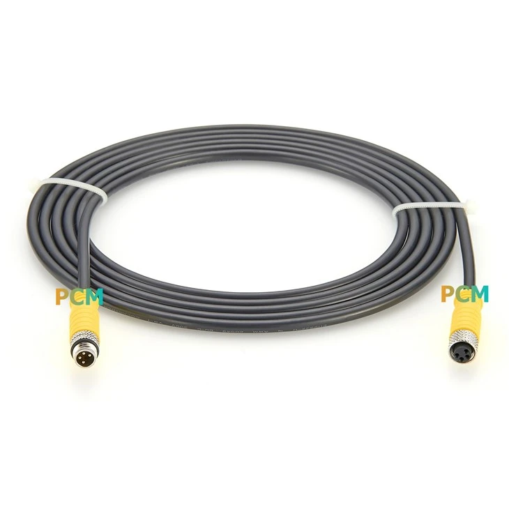Waterproof M8 4 Pin Extention Cable suppliers