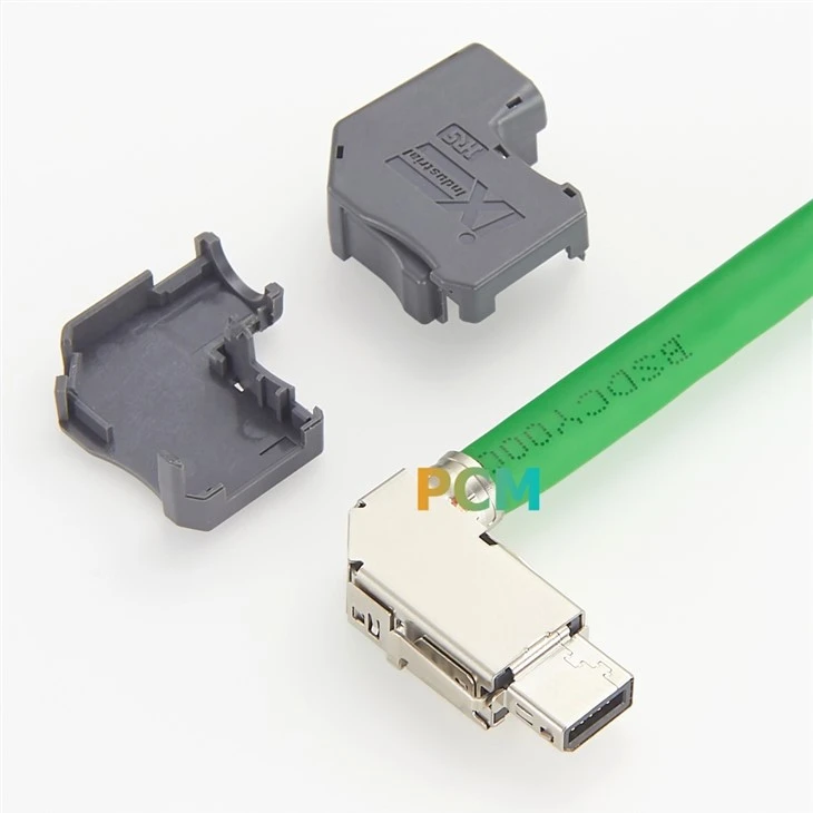 Hirose IX40G-A-10S-CVL2 UP Right Angle IX Connector