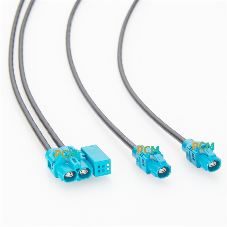 Dual Port H-MTD Automotive Ethernet Cable 2 In 1 best