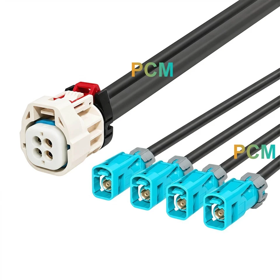 ECT Mini FAKRA Quad Port To FAKRA Cable