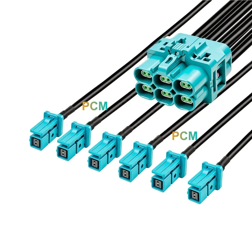 H-MTD 6-Port Breakout Cable