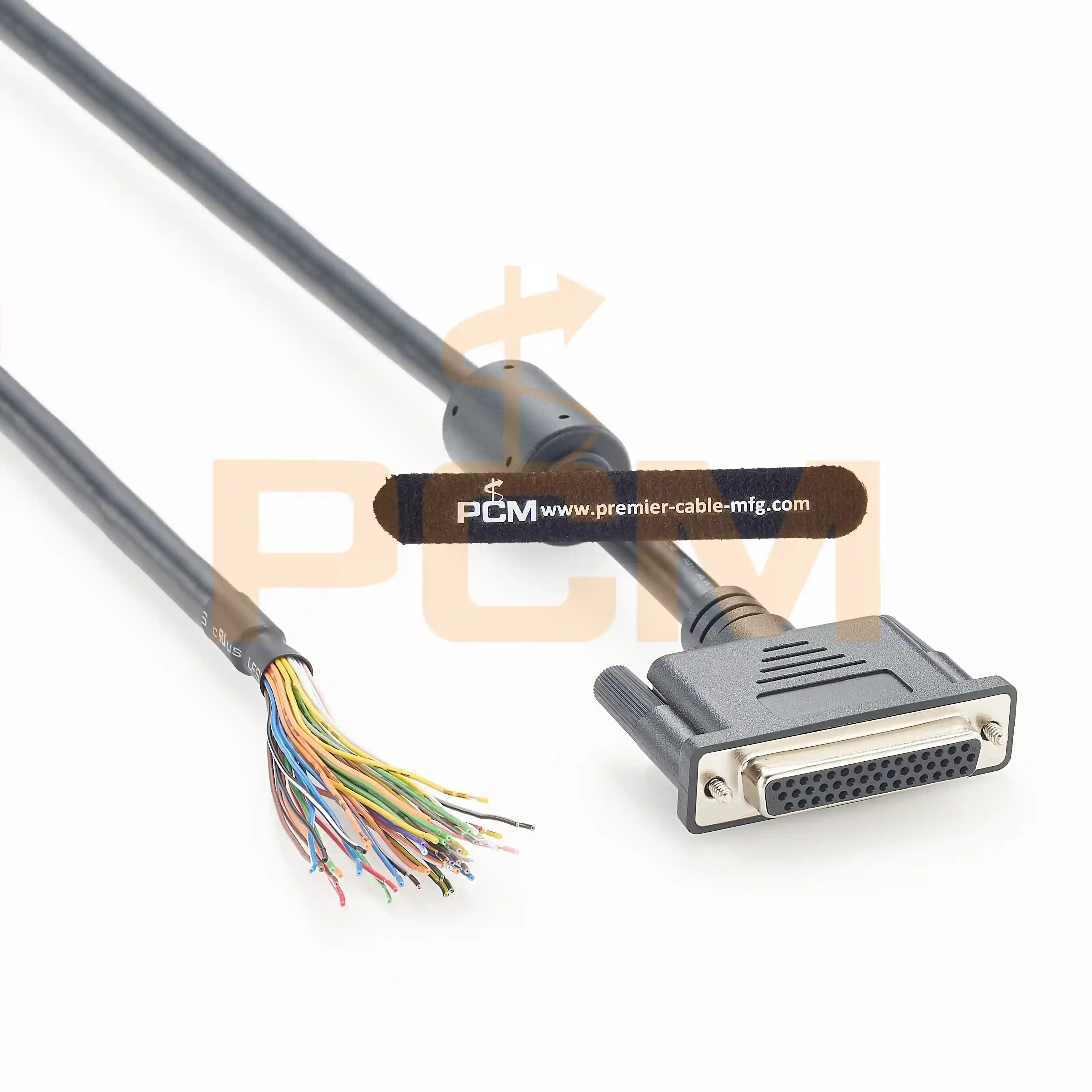 HD44 Female To Open Wire 44-Pin Shielded Equipment Interface Cable
