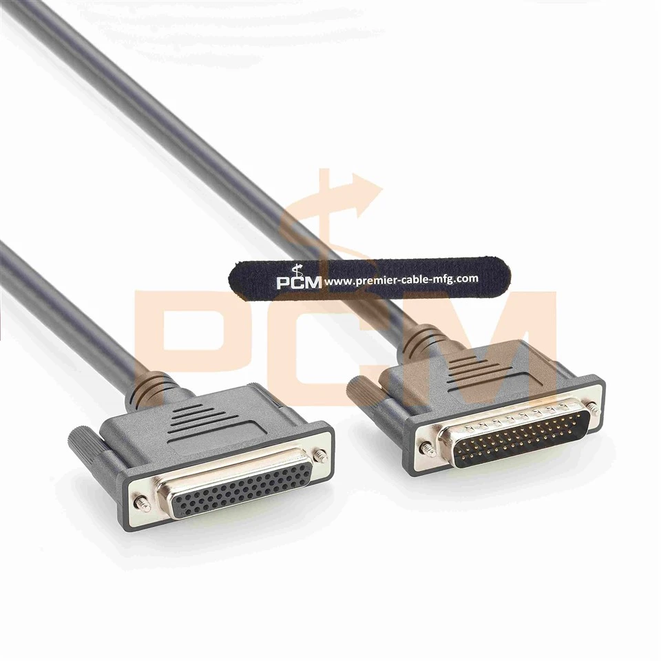 HD44 Male To Female 44-Pin Shielded Interface Extension Cable
