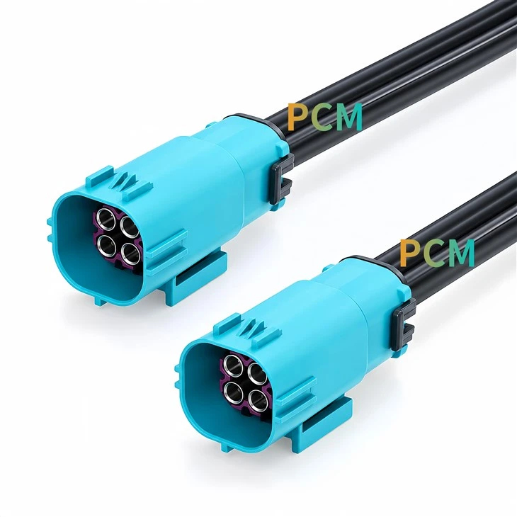 HFM Mini FAKRA 4 Port Male To Male Cable