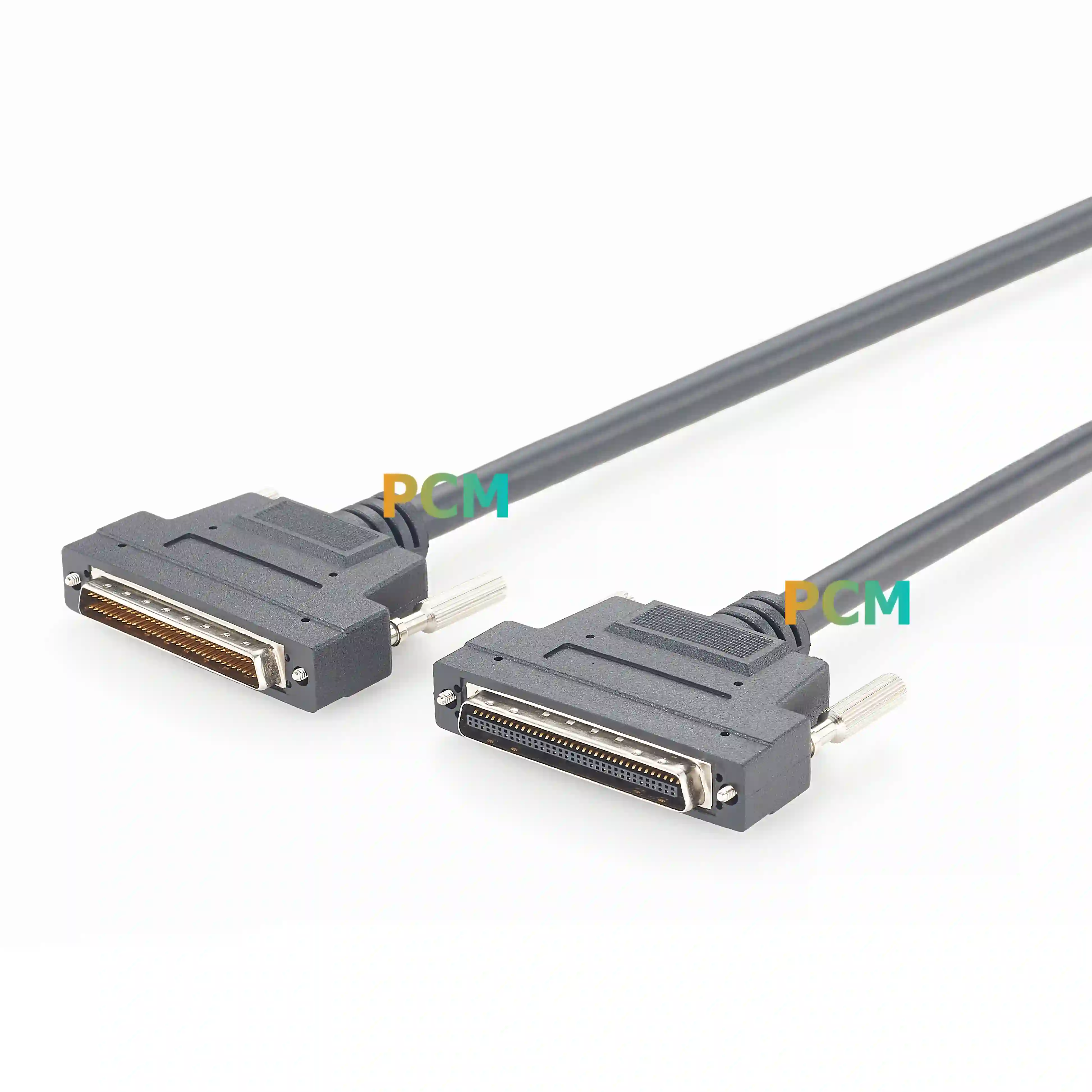 HPCN68 Male to HPDB68 Male Shielded SCSI Cable Assembly