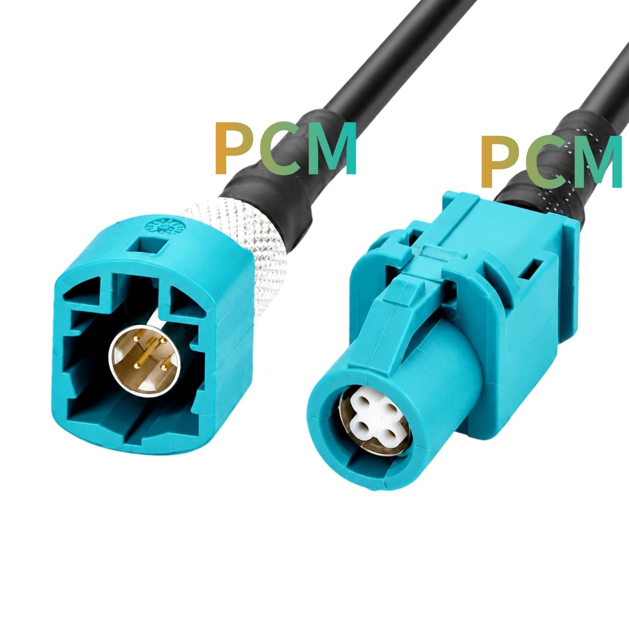 HSD 4 Pin Straight Female To Male Cable