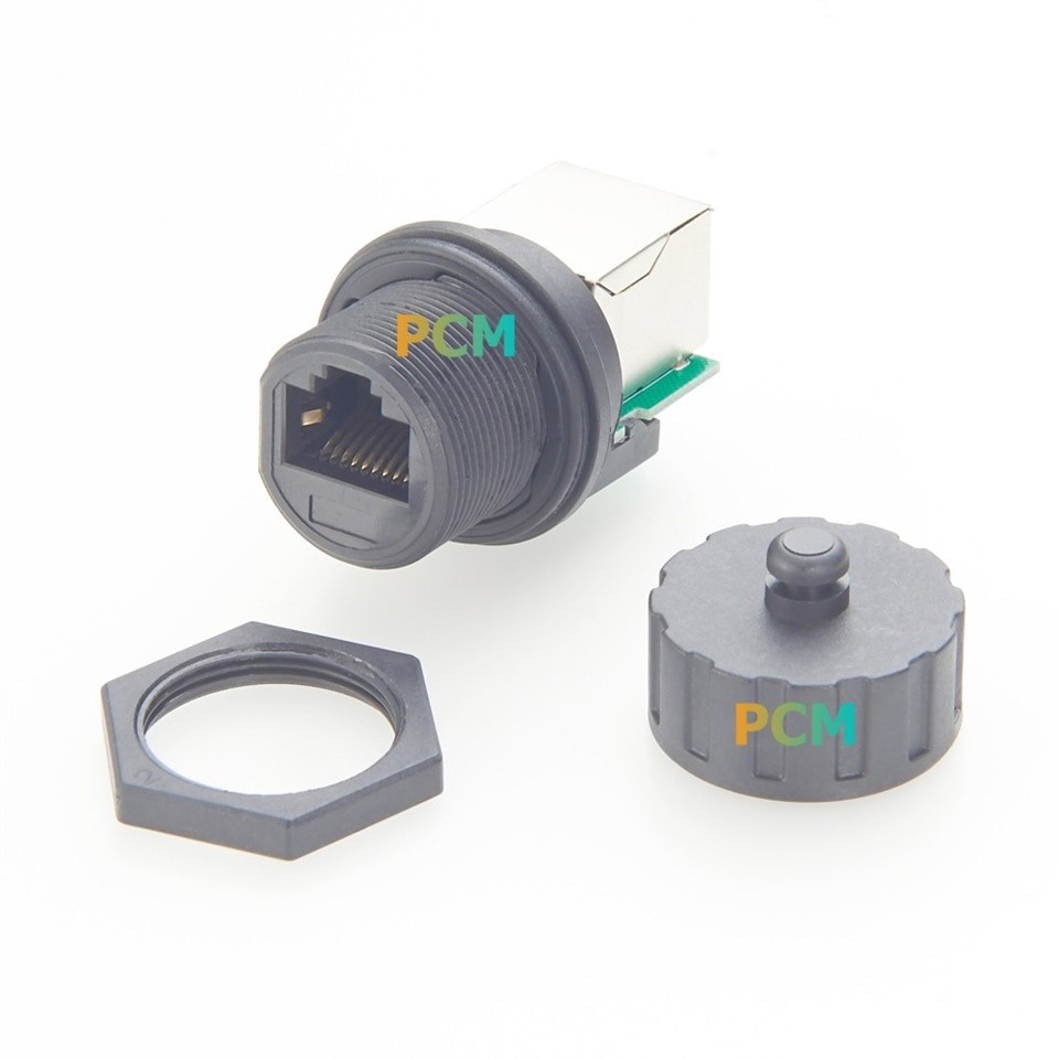 IP67 Panel Mount RJ50 10P10C Coupler factory