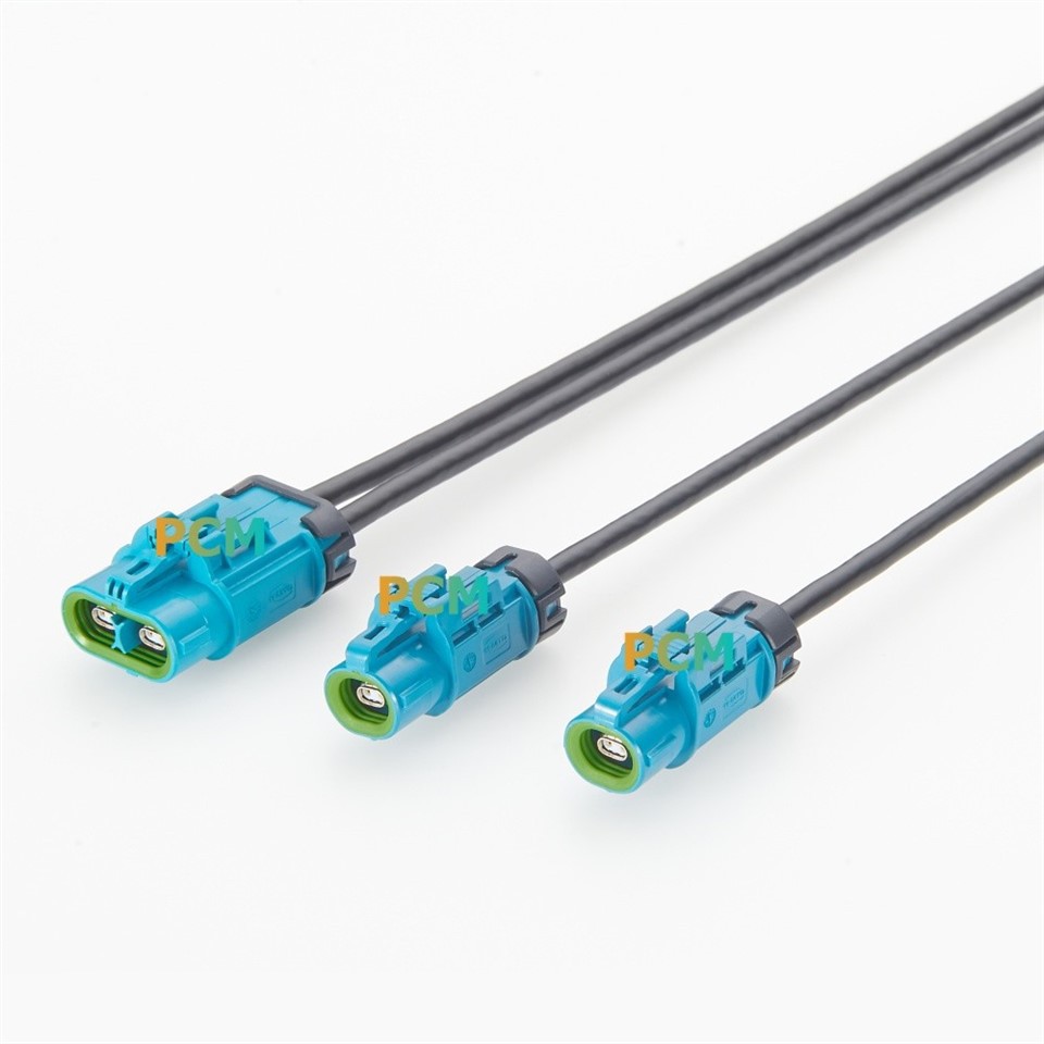 IP67 Waterproof H-MTD 2-in-1 Automotive Ethernet Cable factory