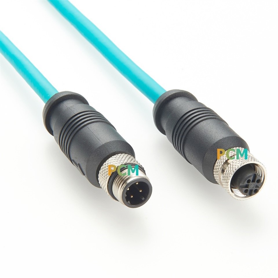 M12 4-Pin D-Code Profinet Extension Cable best
