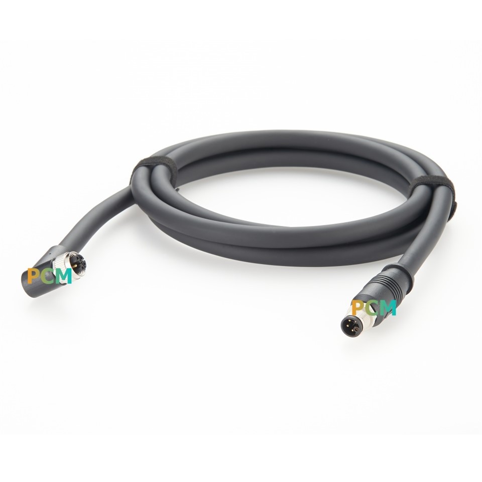 M12 L-Code Cable Right Angle