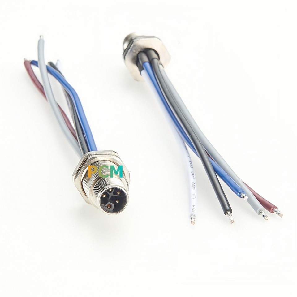 M12 L Code Panel Mount Connector best