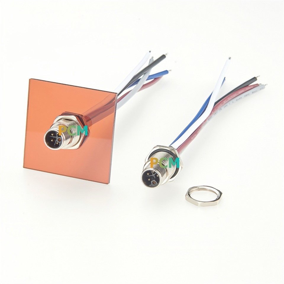 M12 L Code Panel Mount Connector suppliers