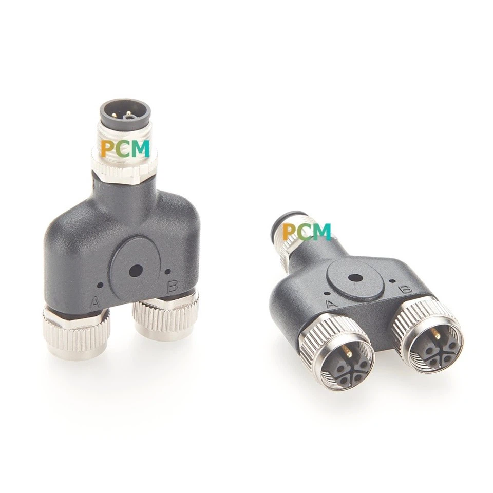 M12 L Code Y Splitter Connector best