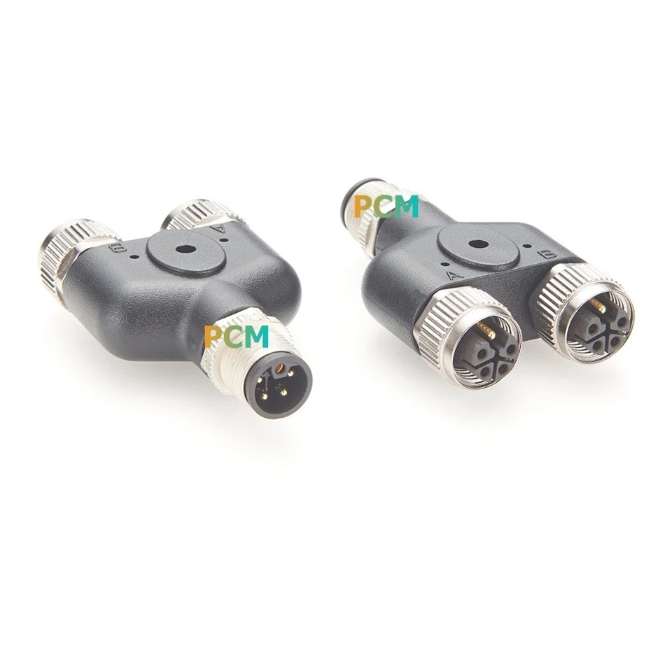M12 L Code Y Splitter Connector suppliers