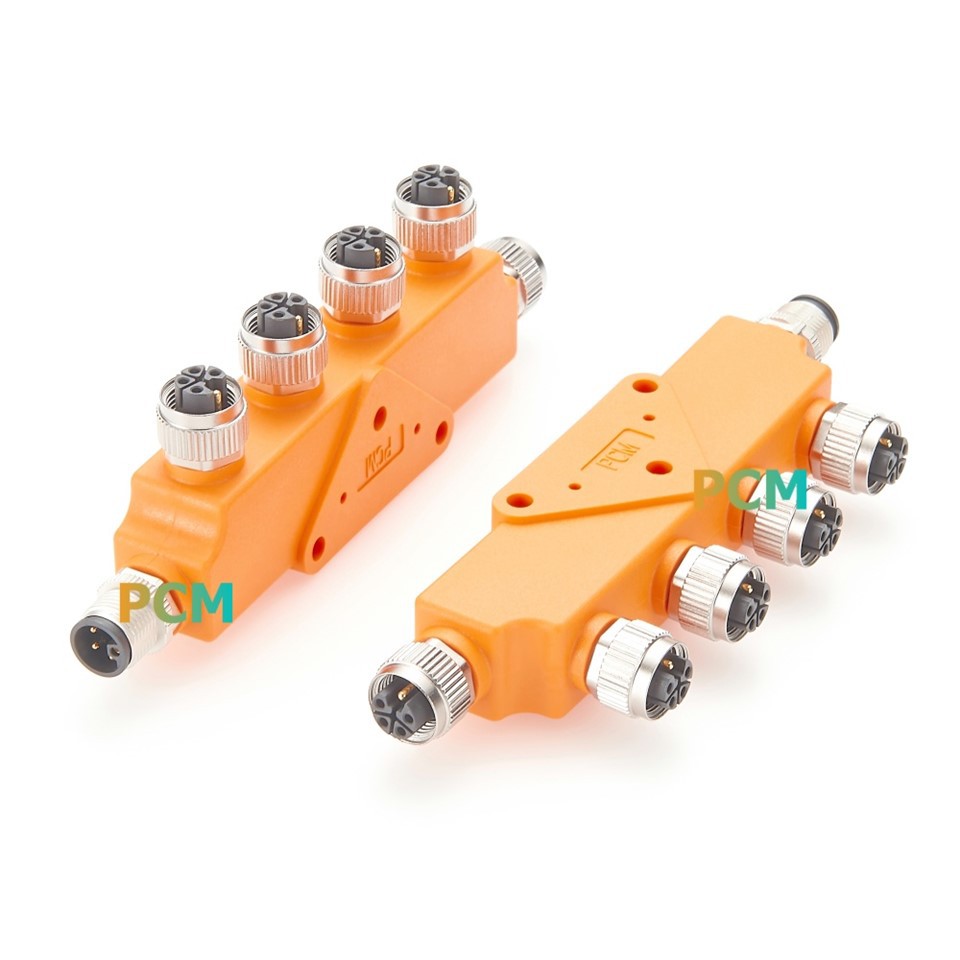 M12 L-Coded Power Distributor