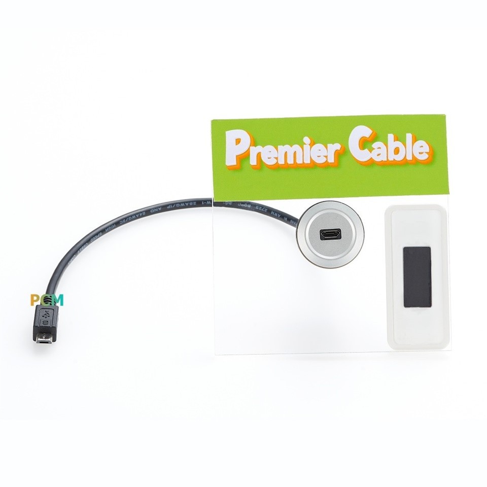 Micro USB B Panel Mount Cable factory