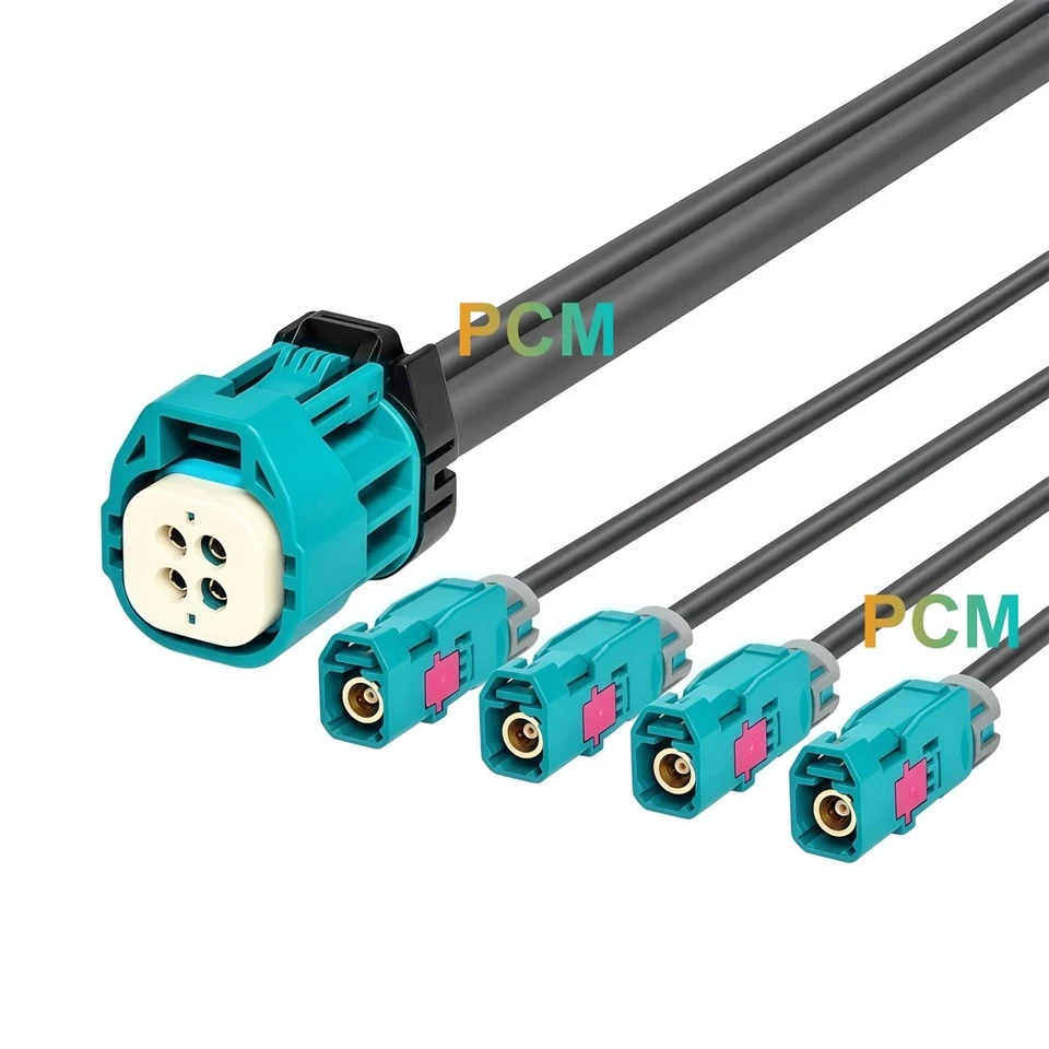 Mini FAKRA AMF 4 Cavity Cable suppliers