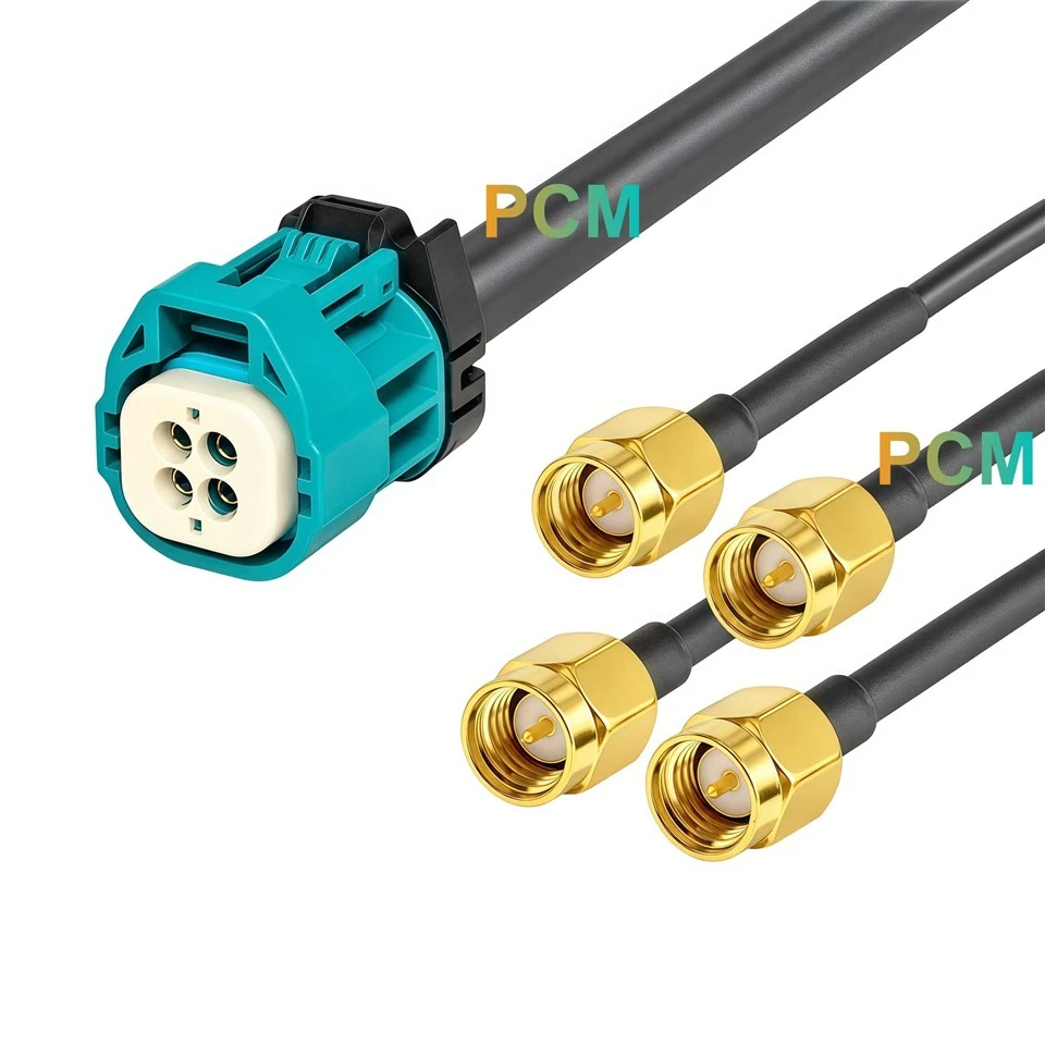 Mini FAKRA AMF 4 Cavity Cable