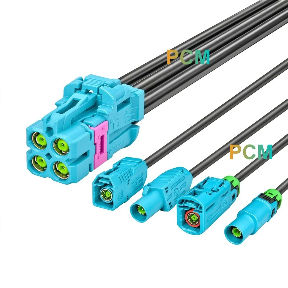 Mini FAKRA To Four FAKRA Cable