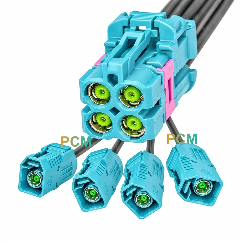 Mini FAKRA To Four FAKRA Cable suppliers