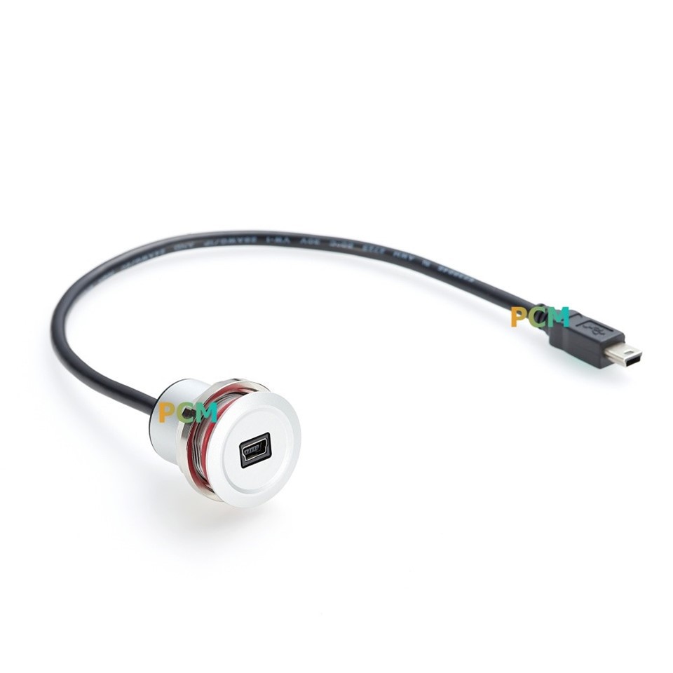 Mini USB B Male To Female Panel Mount Cable suppliers