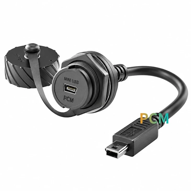 Mini USB Waterproof Connector