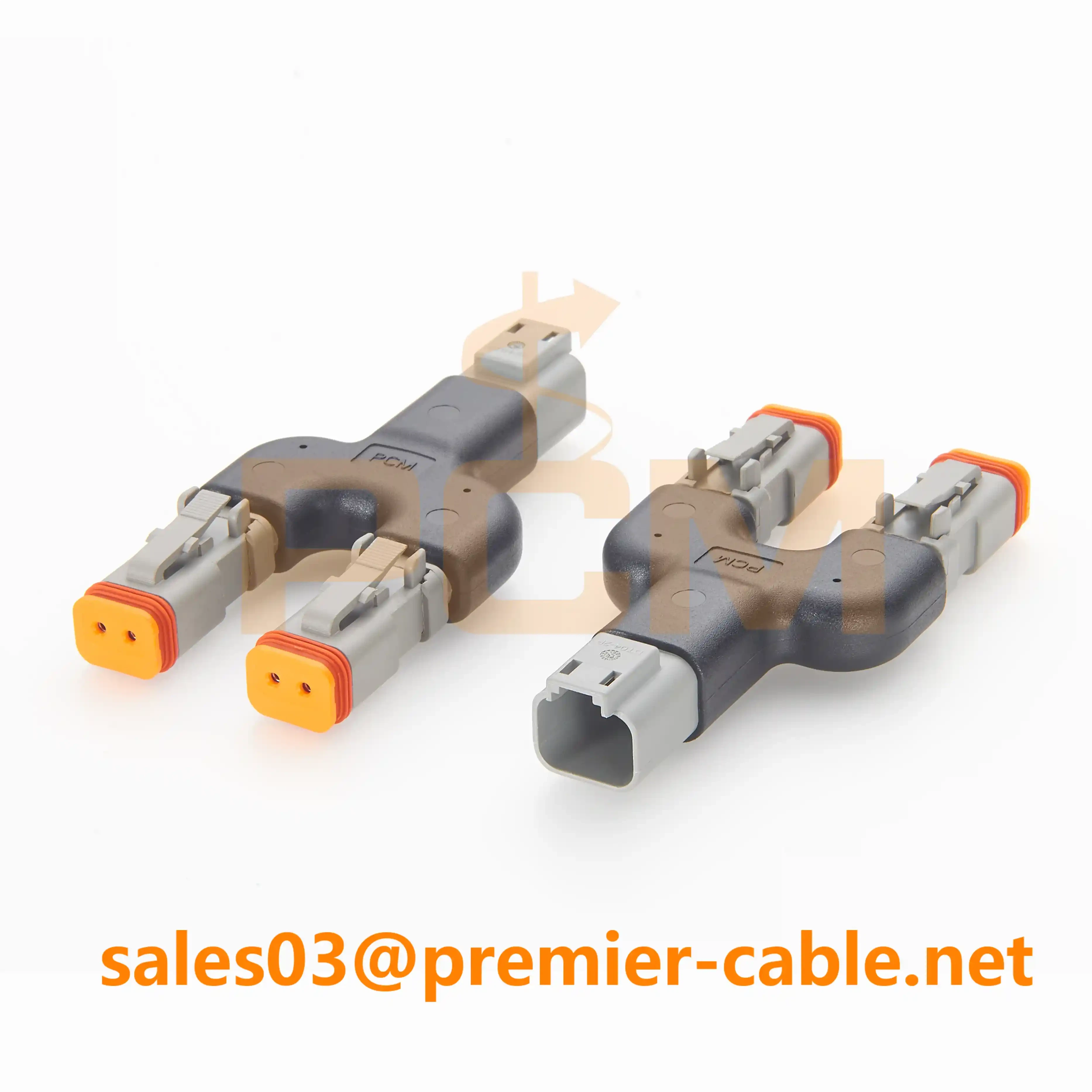 PCM-S-0723 Deutsch DT one-to-two splitter adapter cable PCM-S-0723 Deutsch DT one-to-two splitter adapter cable