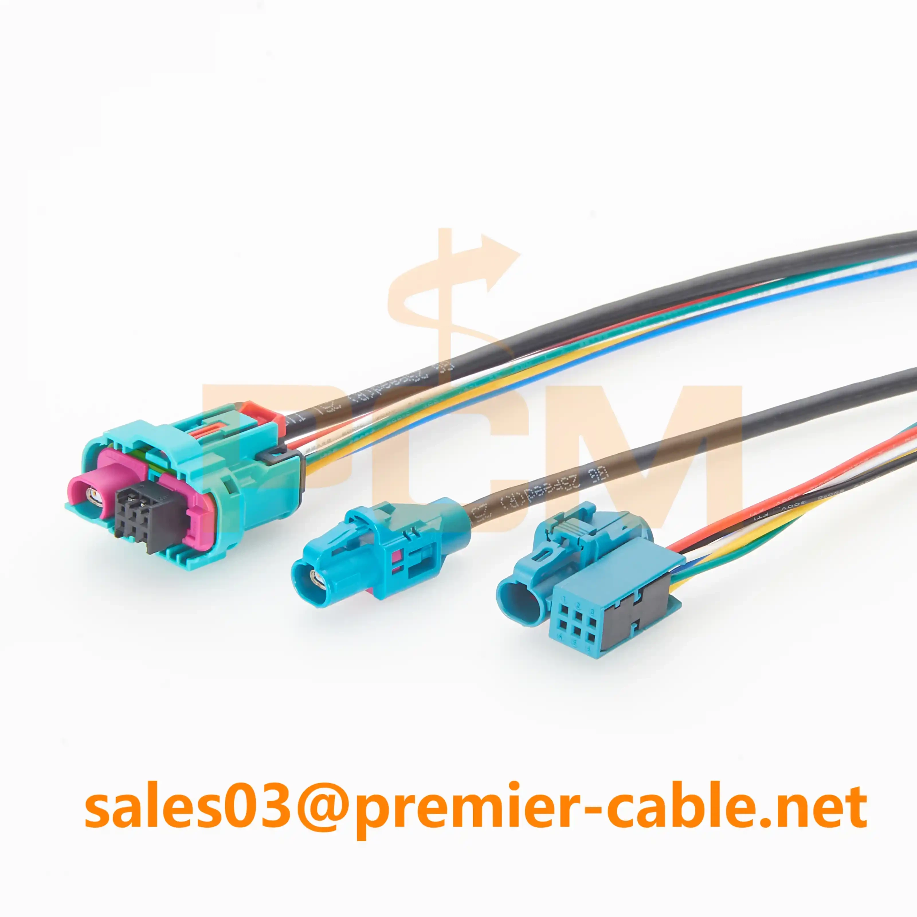 PCM-ZC-0128 IP67 Waterproof H-MTD6 Automotive Ethernet Cable PCM-ZC-0128 IP67 Waterproof H-MTD6 Automotive Ethernet Cable