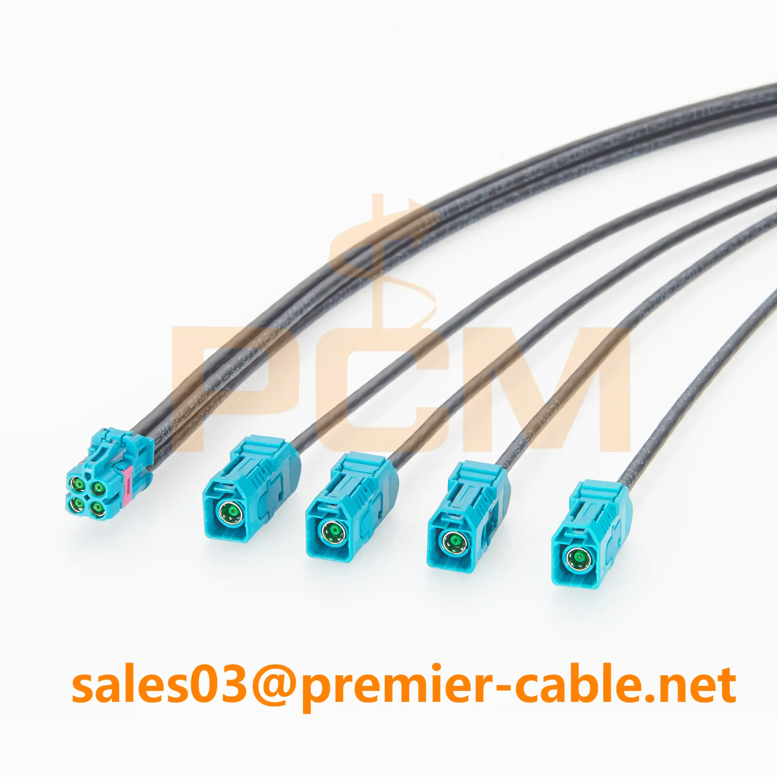 MATE-AX to Fakra Cable Assembly MATE-AX to Fakra Cable Assembly