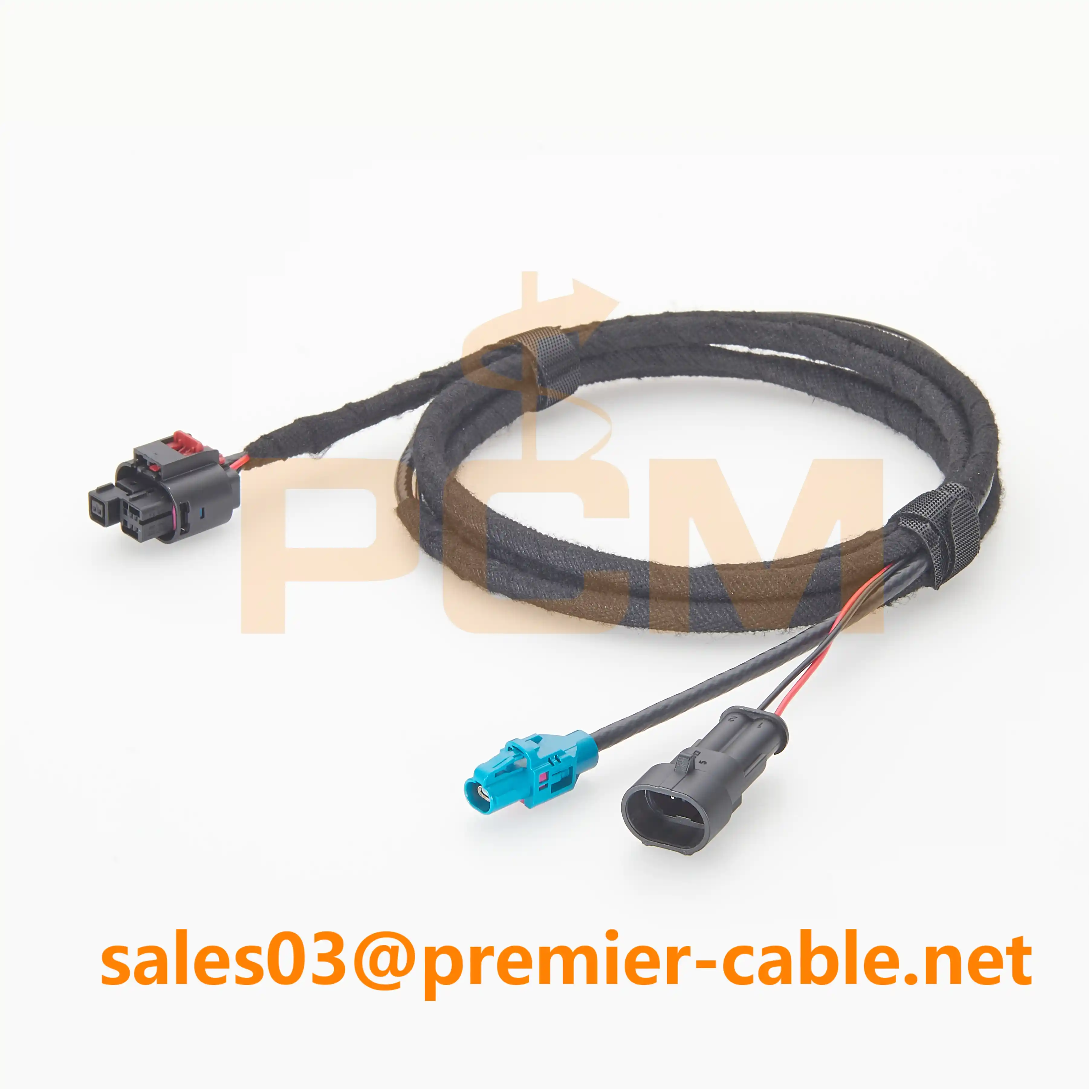 PCM-XQD-0001 MATEnet to H-MTD signal and AMP Superseal power branch cable for LiDAR PCM-XQD-0001 MATEnet to H-MTD signal and AMP Superseal power branch cable for LiDAR