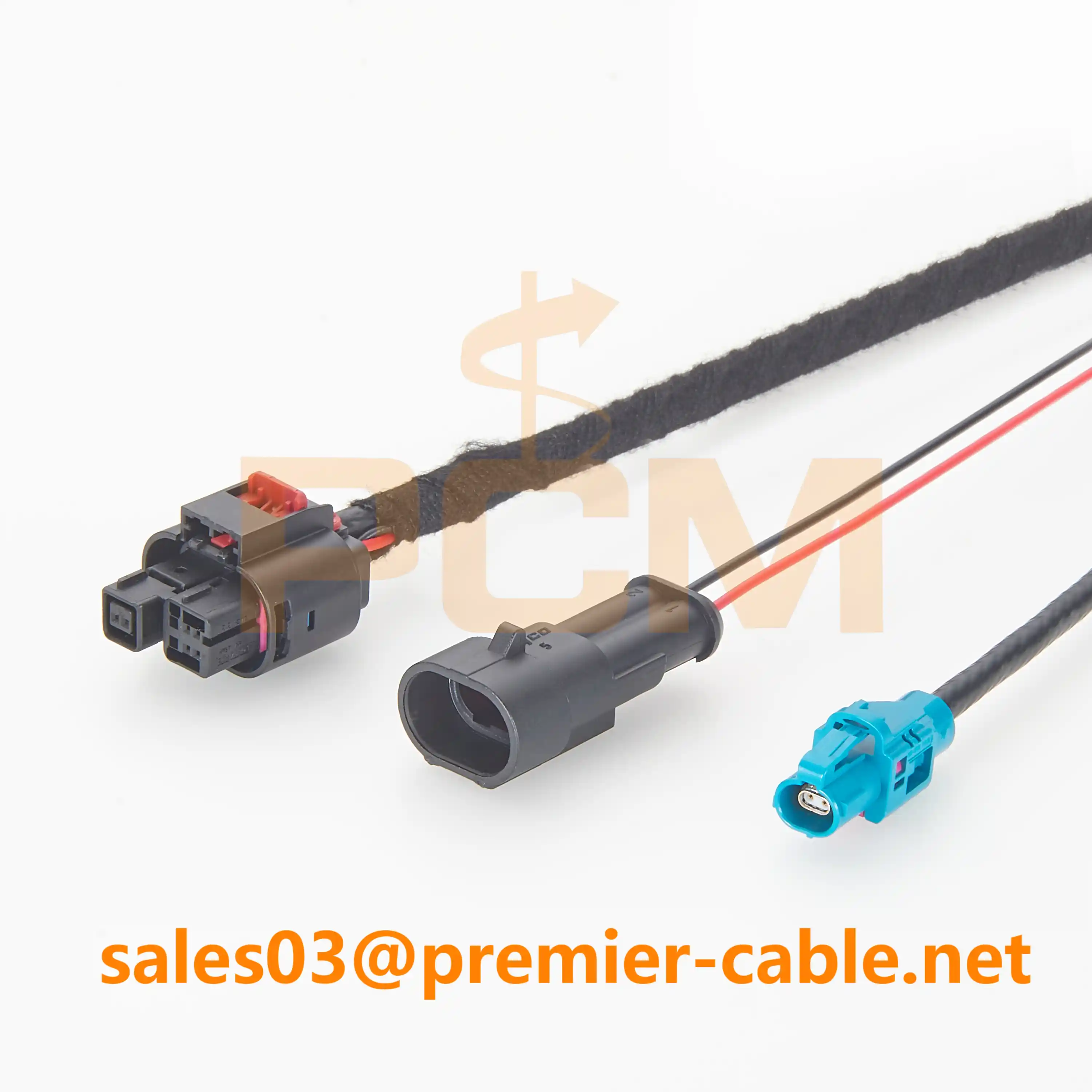 PCM-XQD-0001 hybrid MATEnet H-MTD AMP Superseal LiDAR power and data cable PCM-XQD-0001 hybrid MATEnet H-MTD AMP Superseal LiDAR power and data cable