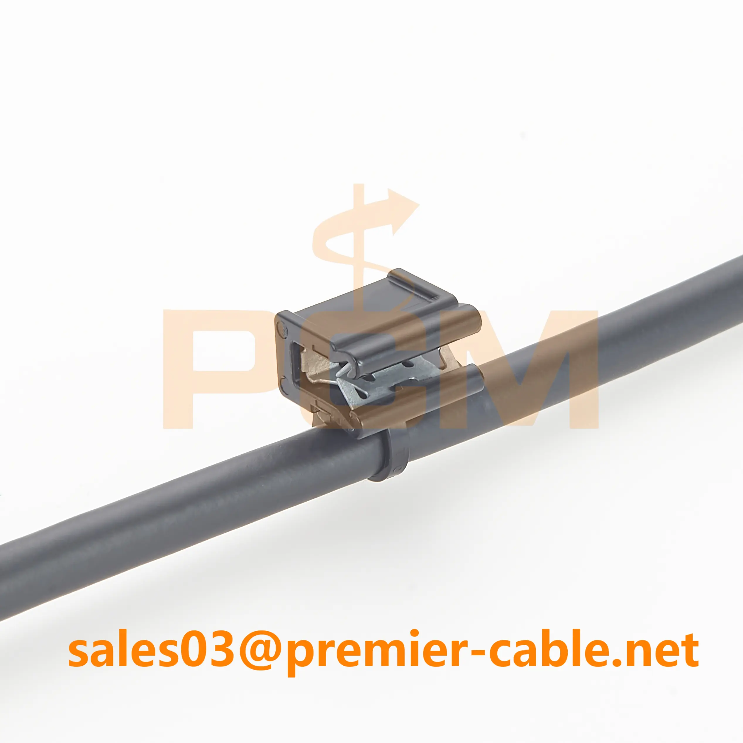 Connector Cable Exit and Shielding Detail Connector Cable Exit and Shielding Detail