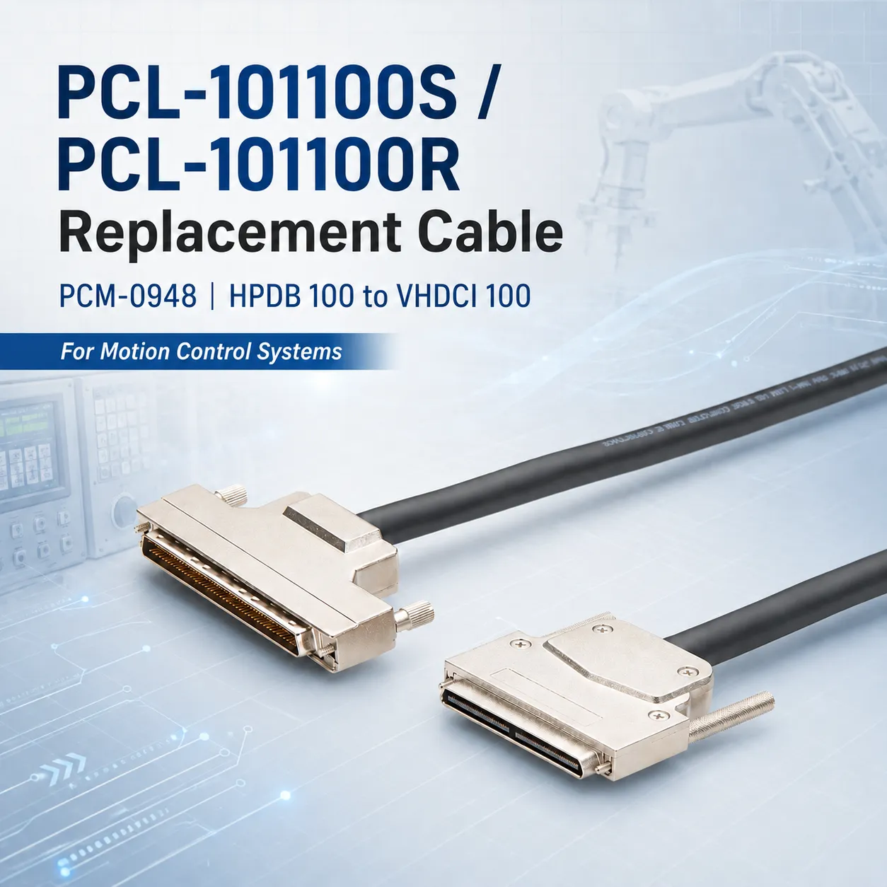 Advantech PCL-101100S / PCL-101100R Replacement Cable – Premier Cable PCM-0948
