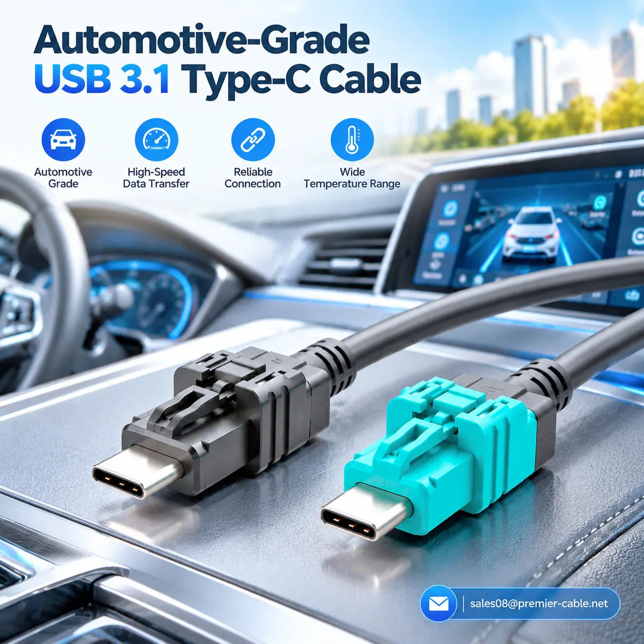 Automotive USB-C Cable: Z Code Vs. A Code Cable Technology Guide