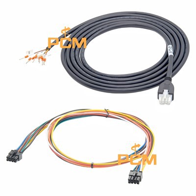 8-pos Mini-Fit Female To Pigtail Power Cable Assembly