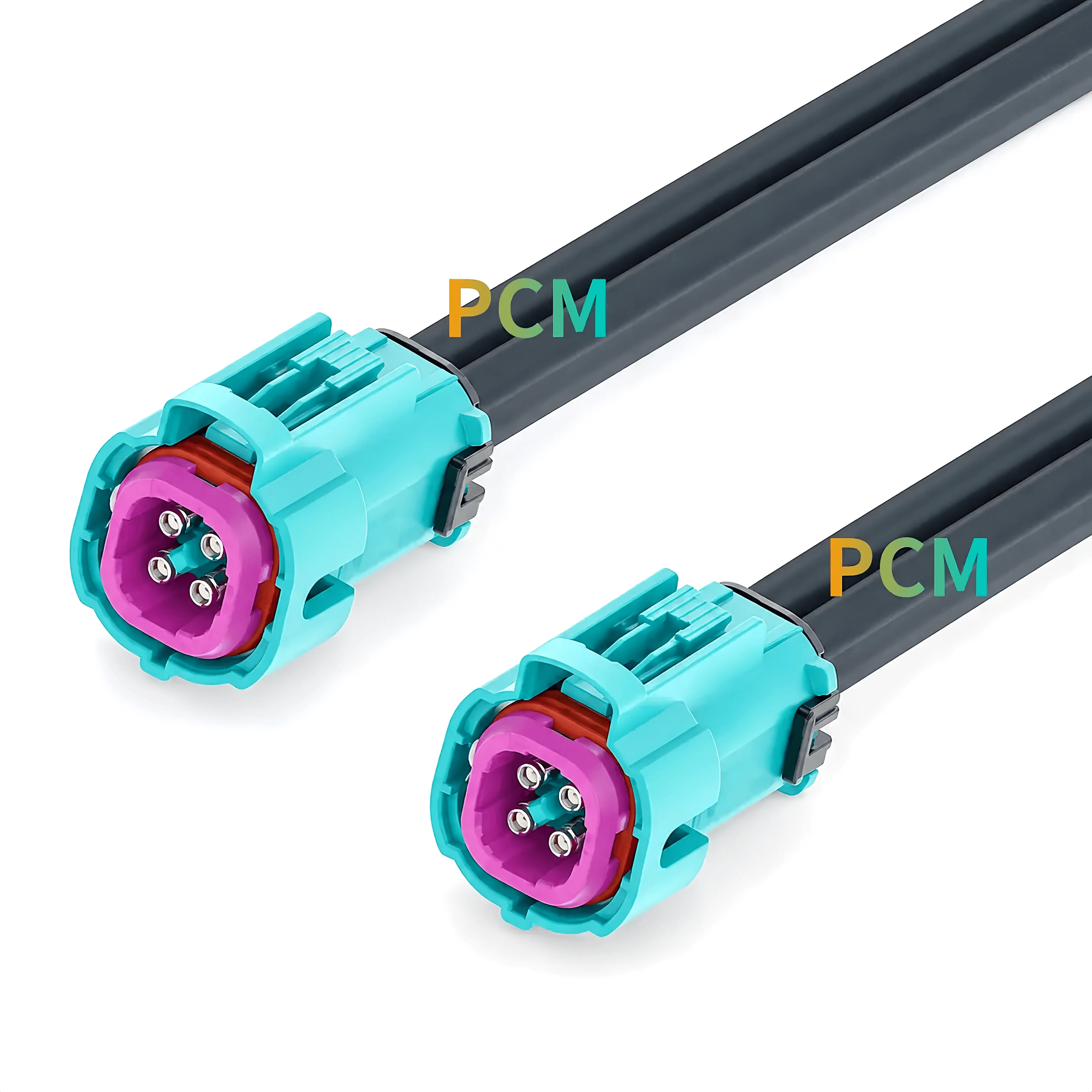 HFM Mini FAKRA 4 Port Waterproof Cable