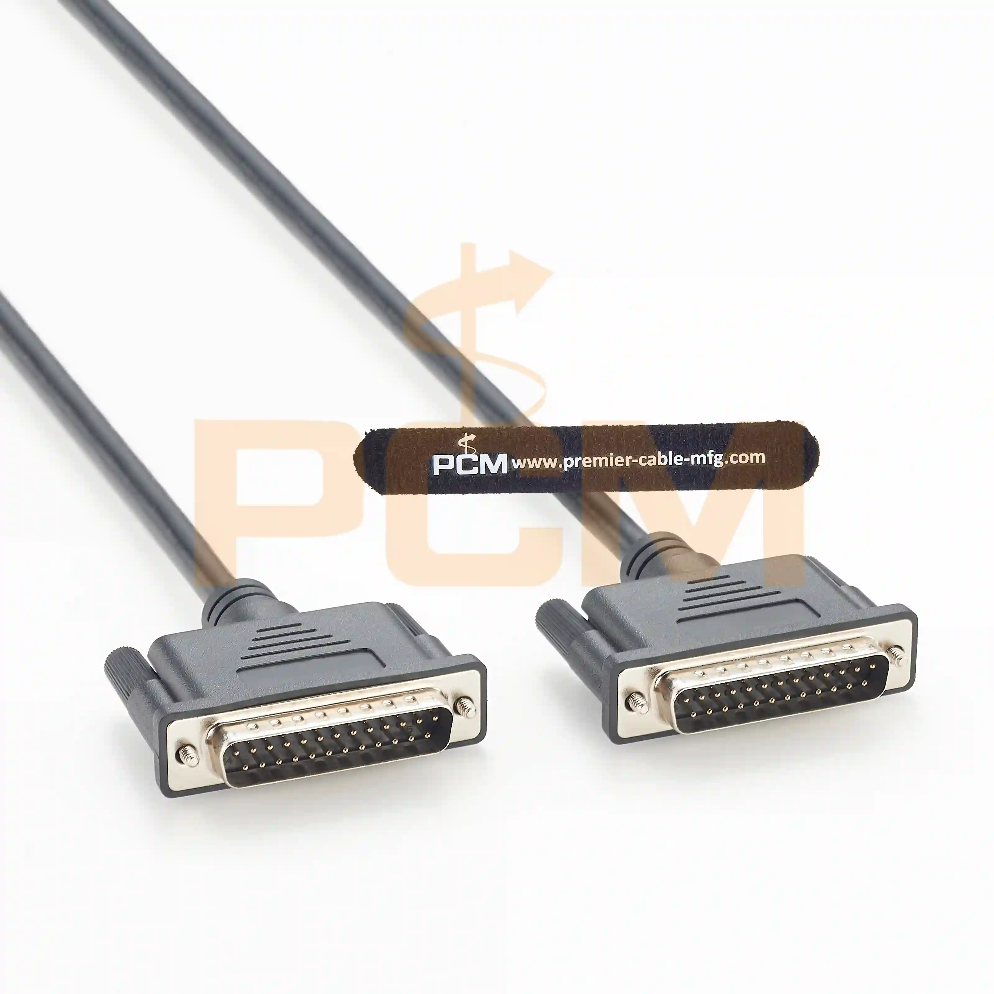 PCM-0967 DB25 Male To Male Cable Compatible With Advantech PCL-10125
