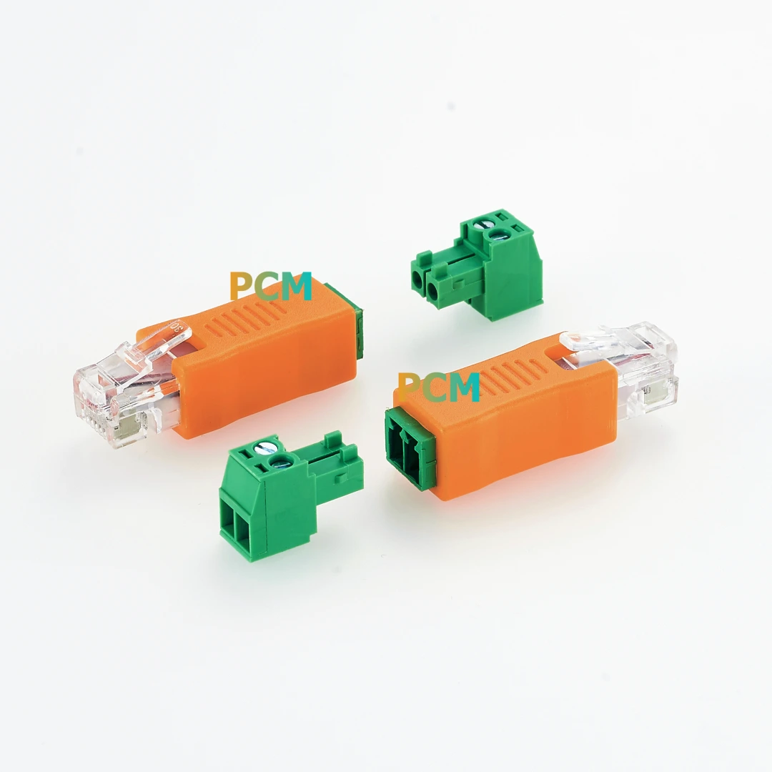 PCM-0999 RJ12 6P6C to 2 Pin Terminal Block Adapter PCM-0999 RJ12 6P6C to 2 Pin Terminal Block Adapter