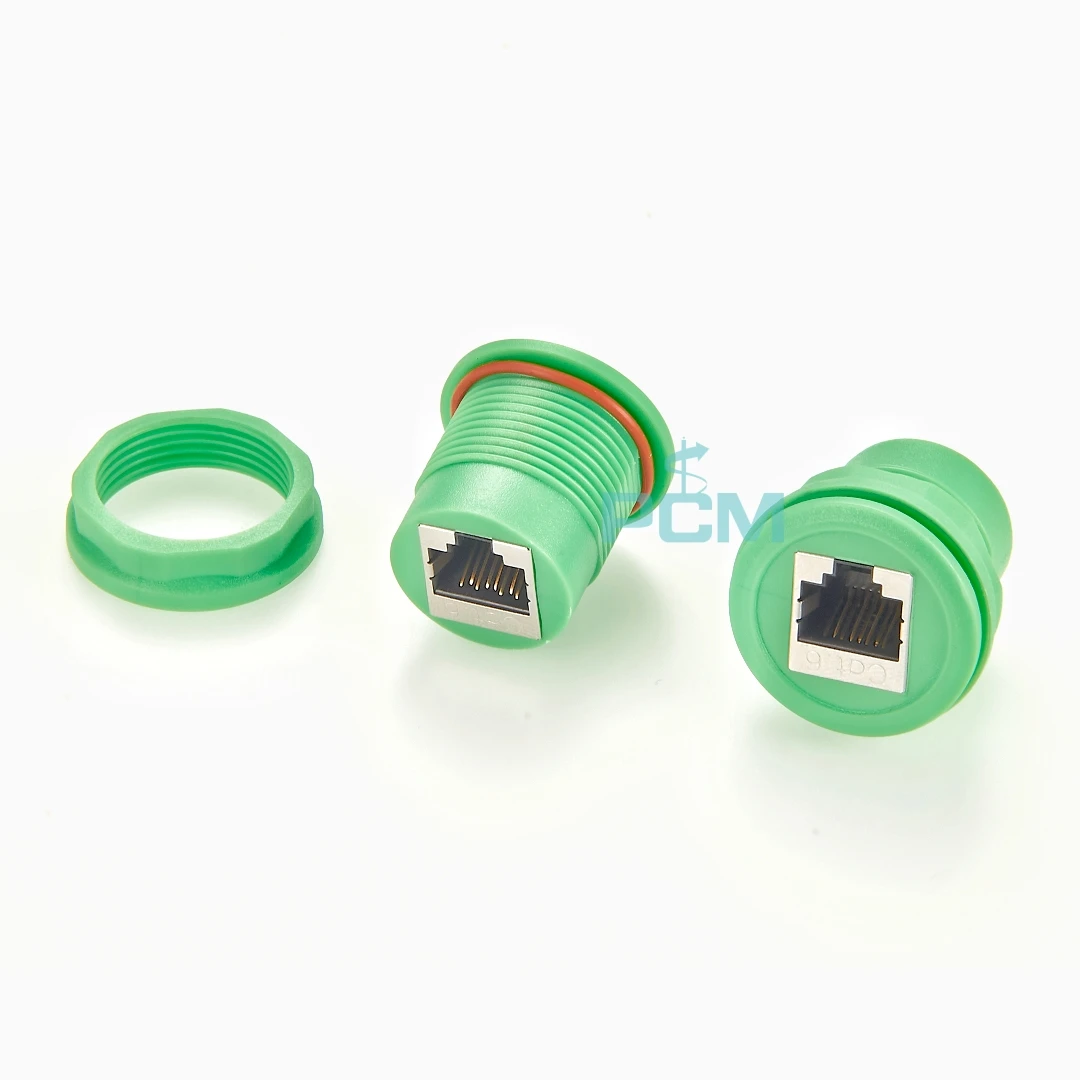 cat6 Profinet RJ45 Network connector we are the manufacturer of 8P8C Female Connector